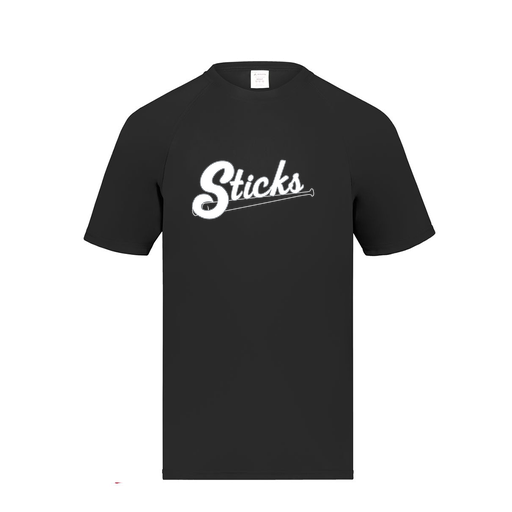 [2790.080.S-LOGO1] Men's Smooth Sport T-Shirt (Adult S, Black, Logo 1)