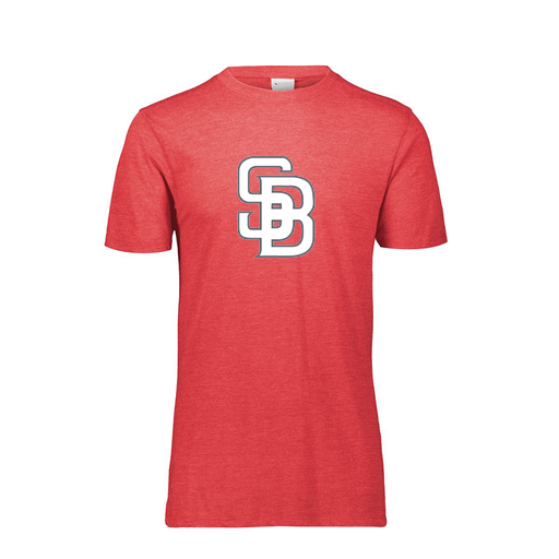 [3065-6310-RED-AS-LOGO2] Men's Ultra-blend T-Shirt (Adult S, Red, Logo 2)