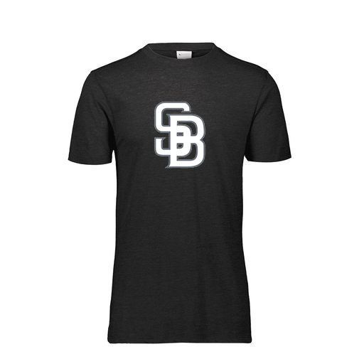 [FTSCUBBK-YS-LOGO2] Decker Youth Tri-Blend T-Shirt - Short Sleeve (Youth S, Black, Logo 2)