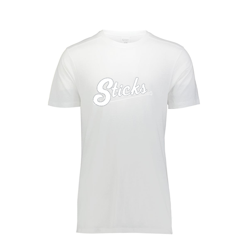 [FTSCUBWH-YS-LOGO1] Decker Youth Tri-Blend T-Shirt - Short Sleeve (Youth S, White, Logo 1)