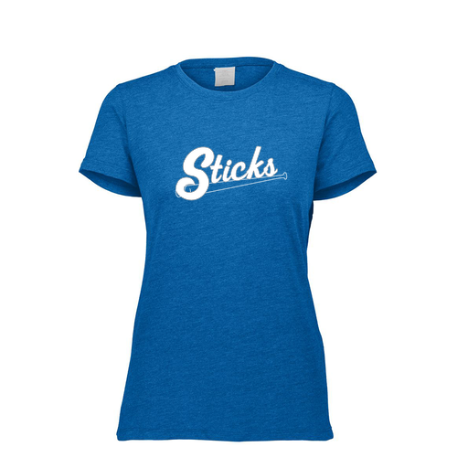 [3067.U55.XS-LOGO1] Ladies Ultra-blend T-Shirt (Female Adult XS, Royal, Logo 1)