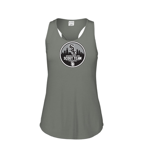 [3078.013.S-LOGO3] Ladies Tri Blend Tank Top (Female Adult S, Gray, Logo 3)