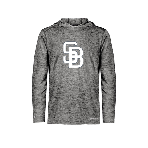 [CUS-DFW-CHGHOOD-PER-LSL-BLK-AS-LOGO2] Men's Charge Hoodie (Adult S, Black, Logo 2)