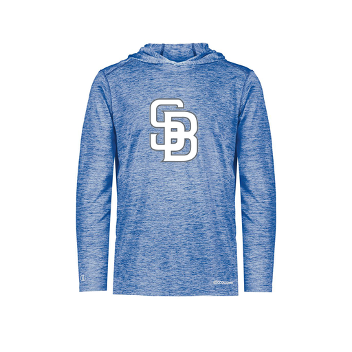 [CUS-DFW-CHGHOOD-PER-LSL-RYL-AS-LOGO2] Men's Charge Hoodie (Adult S, Royal, Logo 2)