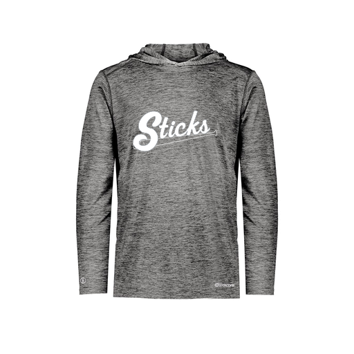 [CUS-DFW-CHGHOOD-PER-LSL-BLK-YS-LOGO1] Youth Charge Hoodie (Youth S, Black, Logo 1)