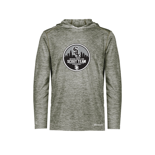 [CUS-DFW-CHGHOOD-PER-LSL-GRY-YS-LOGO3] Youth Charge Hoodie (Youth S, Gray, Logo 3)
