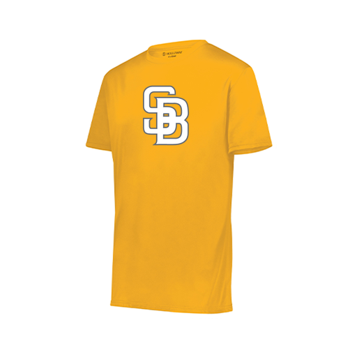 [222818.025.S-LOGO2] Men's Movement Dri Fit Shirt (Adult S, Athletic Gold, Logo 2)