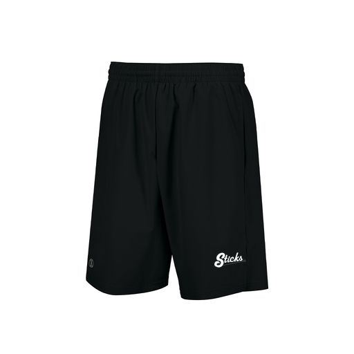 [229556.080.XS-LOGO1] Men's Weld Short (Adult XS, Black, Logo 1)
