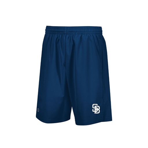 [229556.065.XS-LOGO2] Men's Weld Short (Adult XS, Navy, Logo 2)