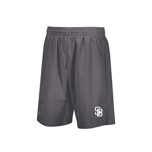 [229556.J96.XS-LOGO2] Men's Weld Short (Adult XS, Gray, Logo 2)