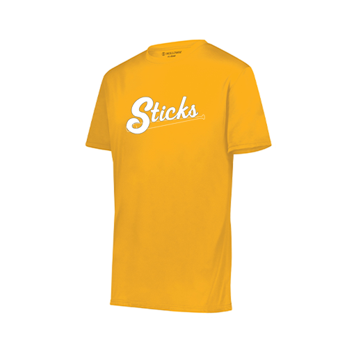 [222819.025.XXS-LOGO1] Youth Movement Dri Fit Shirt (Youth XXS, Athletic Gold, Logo 1)